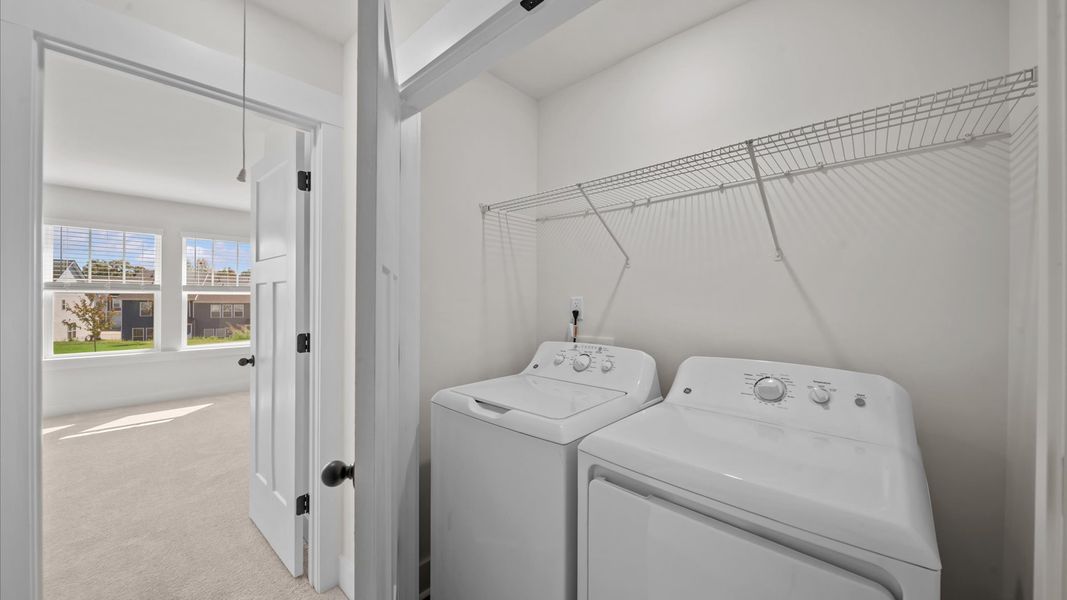 Furnished interior view inside a new home in Tyger Ridge, Moore (Image 23).