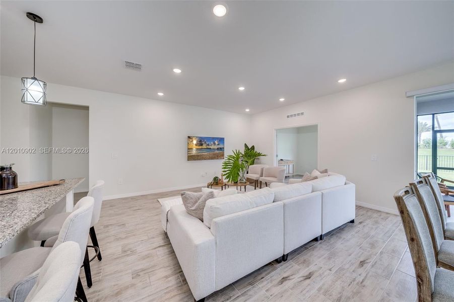 Furnished interior view inside a new home in , Port St. Lucie (Image 18).