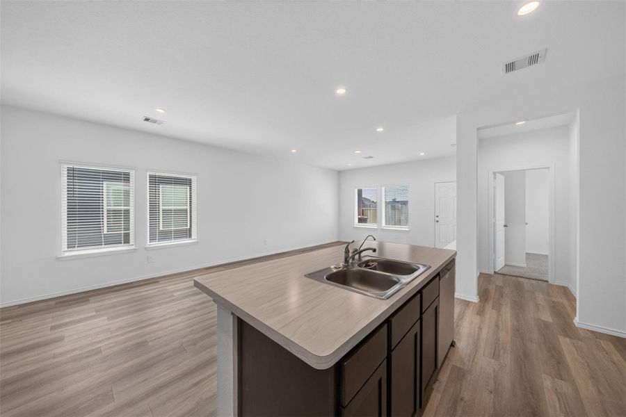 Furnished interior view inside a new home in , Houston (Image 10).
