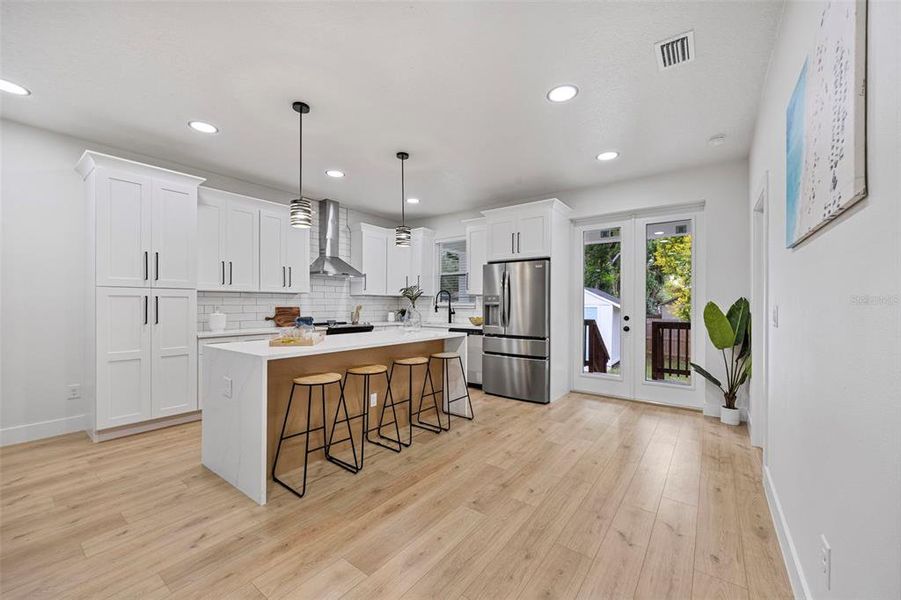 Furnished interior view inside a new home in , Tampa (Image 34).