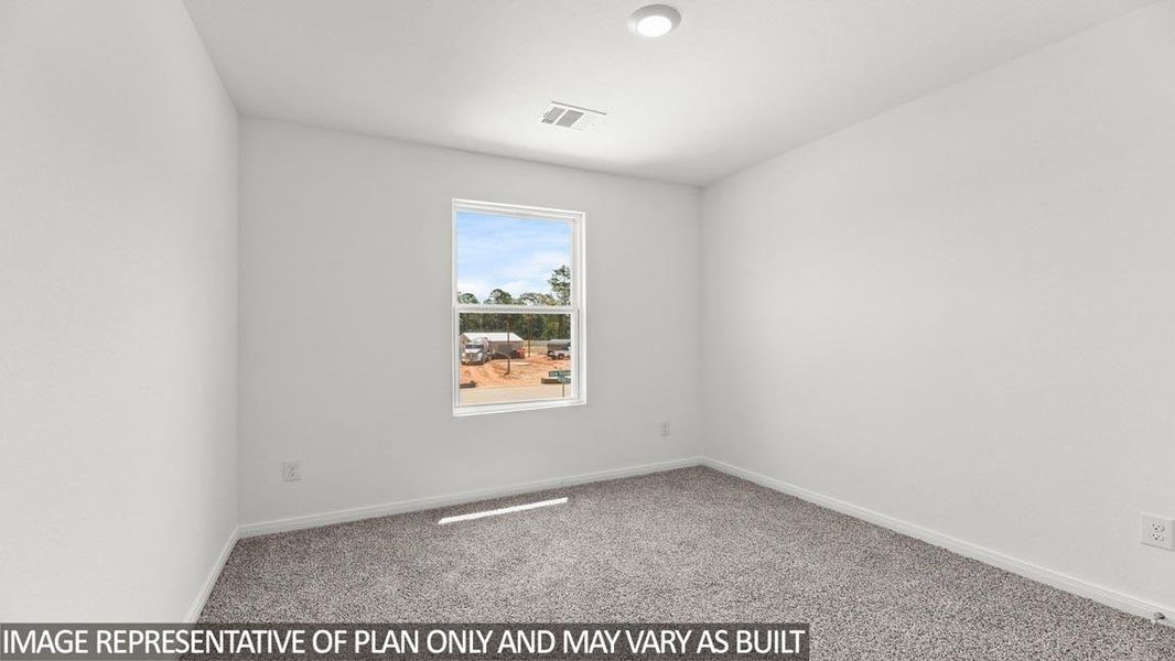 Spacious, unfurnished interior of a new home in William Trails, Willis (Image 9).