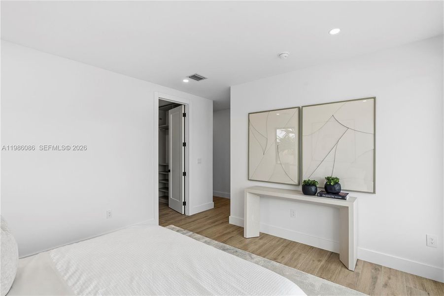 Furnished interior view inside a new home in , Miami (Image 15). Furnished interior view inside a new home in , Miami (Image 15).