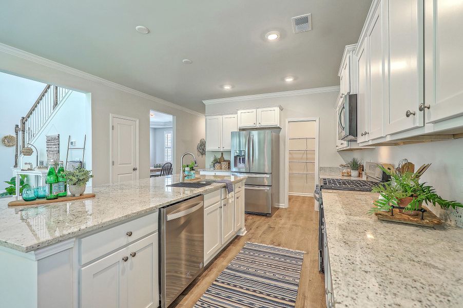 Furnished interior view inside a new home in The Ponds, Summerville (Image 31). Furnished interior view inside a new home in The Ponds, Summerville (Image 31).