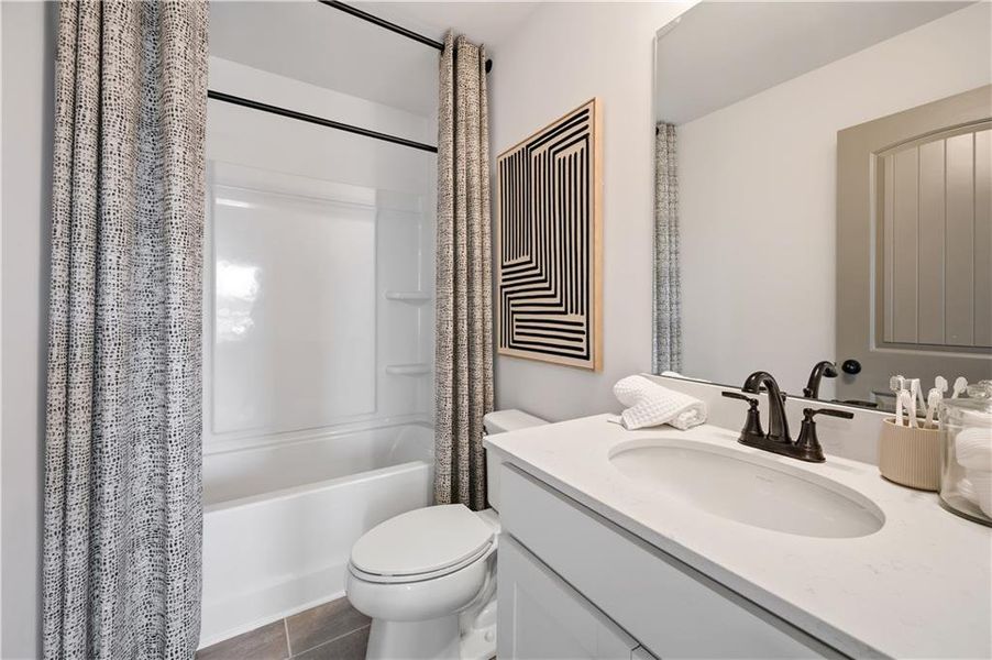 Furnished interior view inside a new home in Avery Landing, McDonough (Image 29).