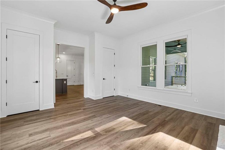 Spacious, unfurnished interior of a new home in , Cumming (Image 29). Spacious, unfurnished interior of a new home in , Cumming (Image 29).