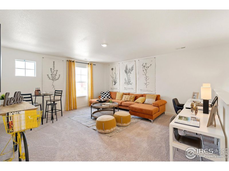 Furnished interior view inside a new home in Lakeside Canyon, Mead (Image 5).