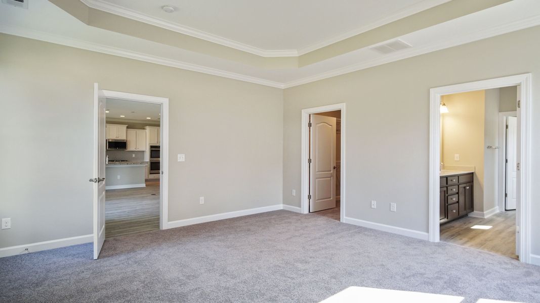 Representative unfurnished interior of a home built from the The Oceanside by Chesapeake Homes in Bridgewater - Shorehaven Village, Little River (Image 10).