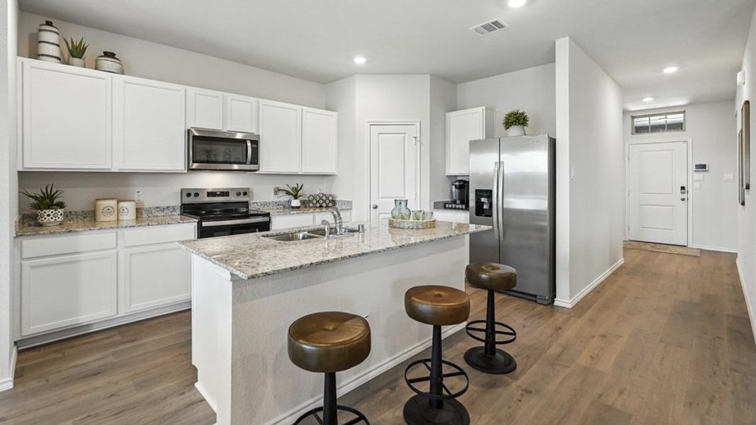 Furnished interior view inside a new home in Saddlebrook, Waxahachie (Image 24).