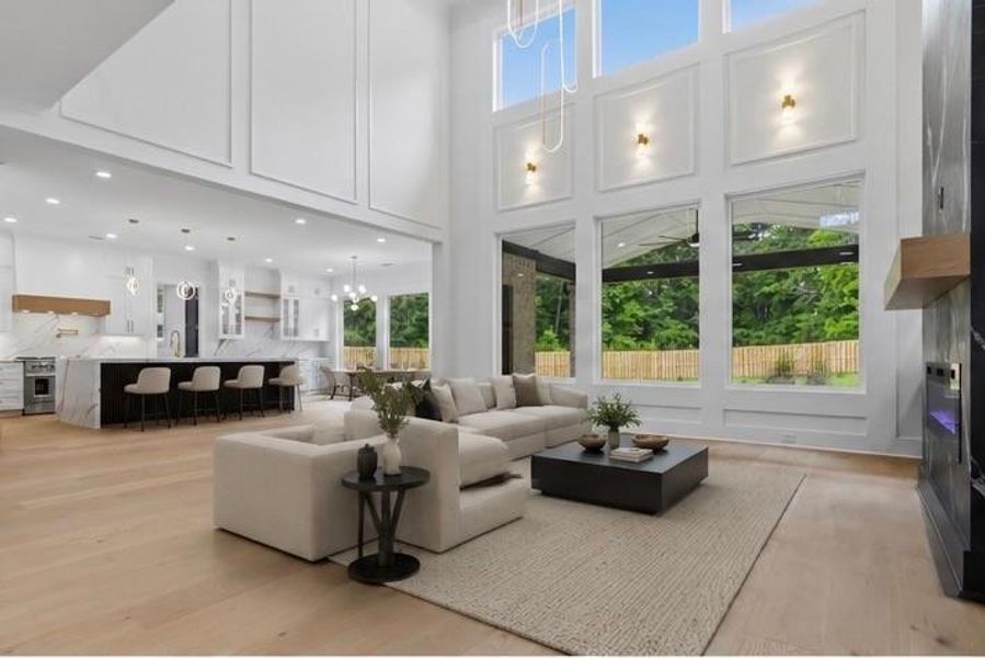 Furnished interior view inside a new home in , Lawrenceville (Image 31).