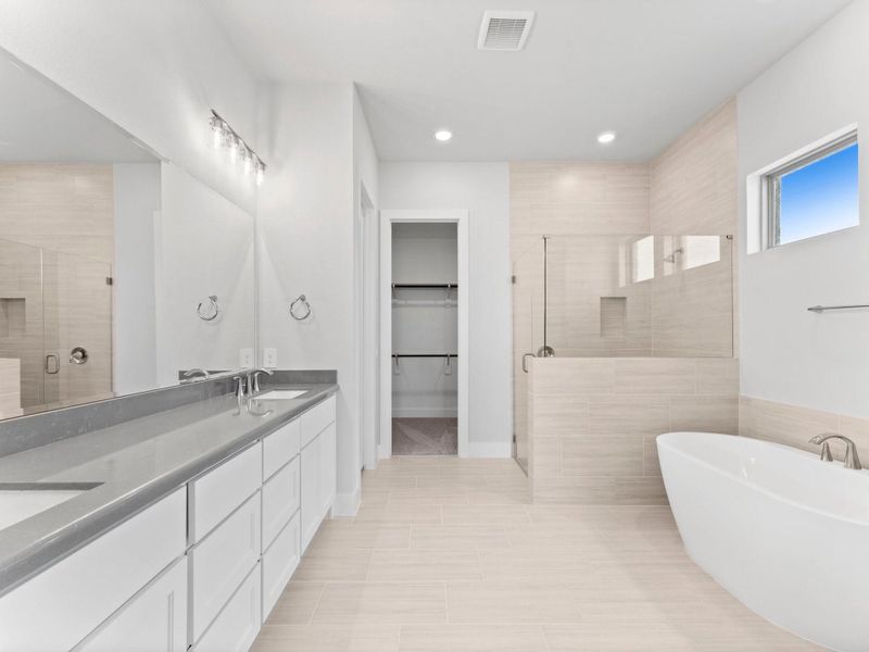 Furnished interior view inside a new home in The Grand Prairie 60’s, Hockley (Image 9).