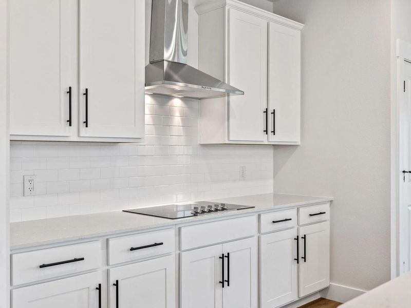 Furnished interior view inside a new home in Lake Park Villas, Wylie (Image 9).