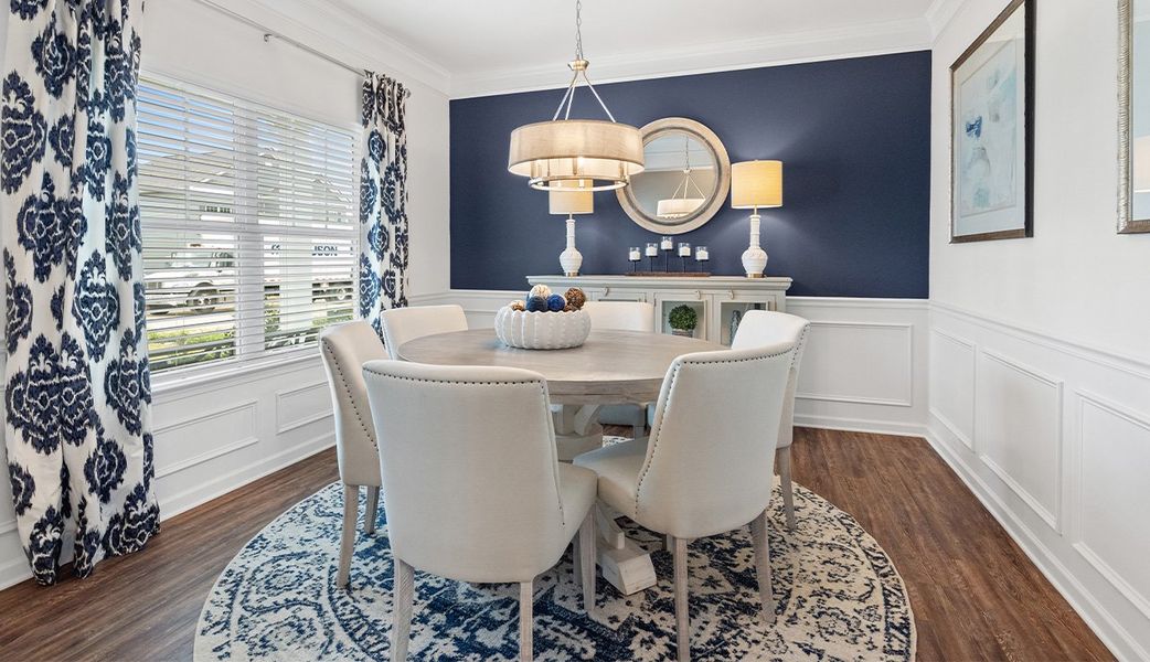 Furnished interior view inside a new home in Sycamore Crest, Calhoun (Image 3).