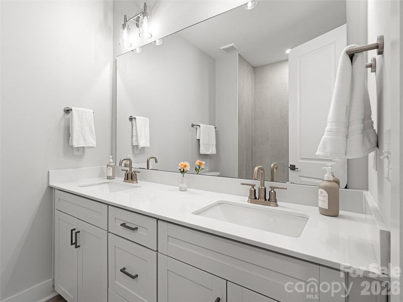 Furnished interior view inside a new home in , Weaverville (Image 16).