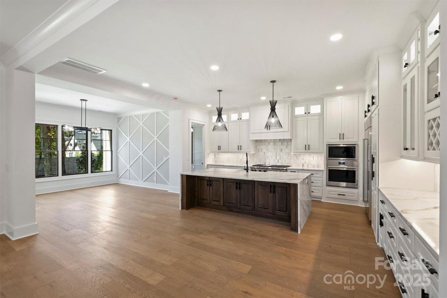 Furnished interior view inside a new home in , Charlotte (Image 10).