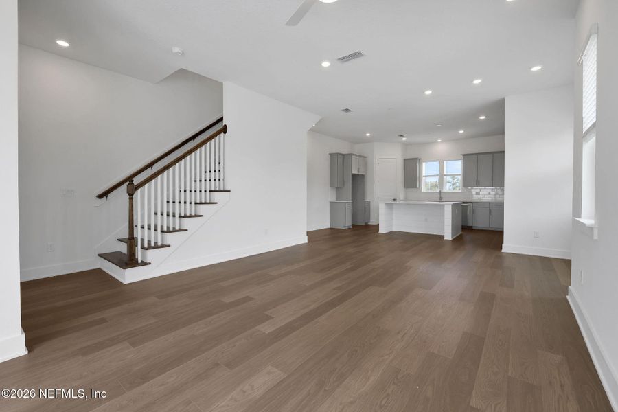 Spacious, unfurnished interior of a new home in North Beach Townhomes, Jacksonville Beach (Image 32).