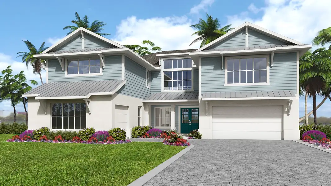Representative exterior photo of a completed home built from the 4730F by Perry Homes in Star Farms at Lakewood Ranch, Bradenton, FL (Image 2). Representative exterior photo of a completed home built from the 4730F by Perry Homes in Star Farms at Lakewood Ranch, Bradenton, FL (Image 2).