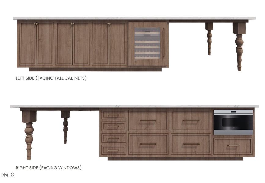 The Westbrook kitchen island The Westbrook kitchen island
