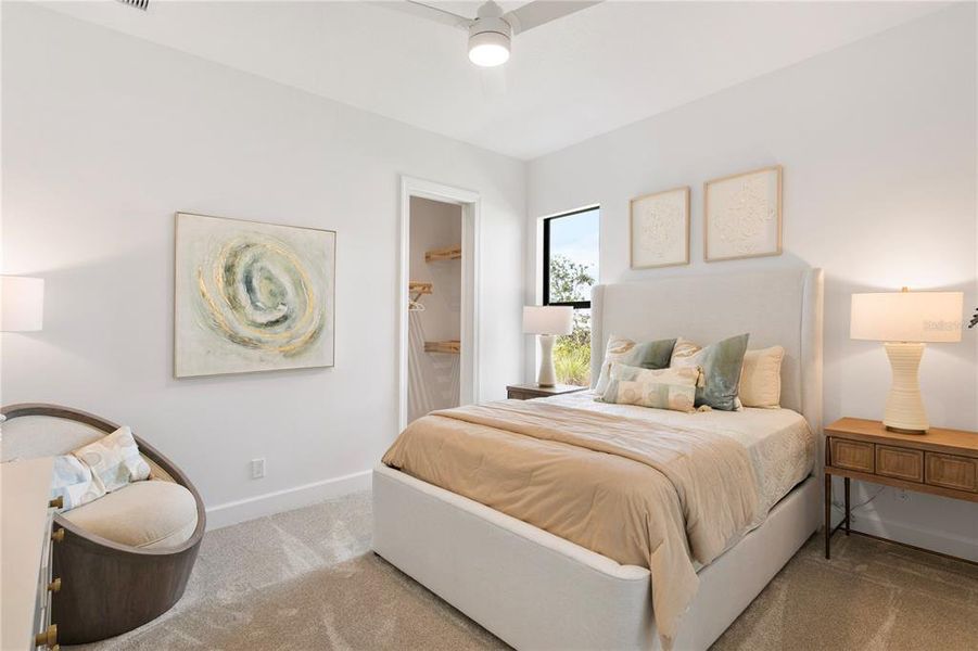 Furnished interior view inside a new home in , Odessa (Image 43).