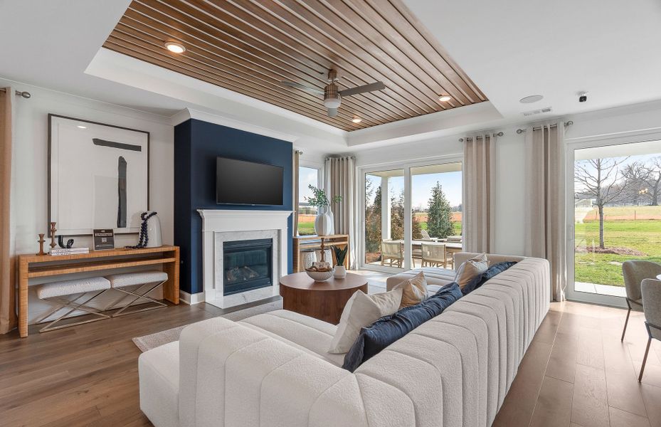Representative furnished interior of a home built from the Mystique by John Wieland in Treymor, Mount Juliet (Image 15).