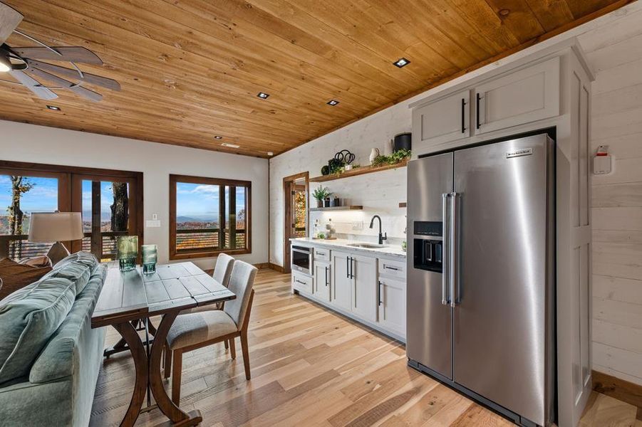 Furnished interior view inside a new home in , Blue Ridge (Image 40).