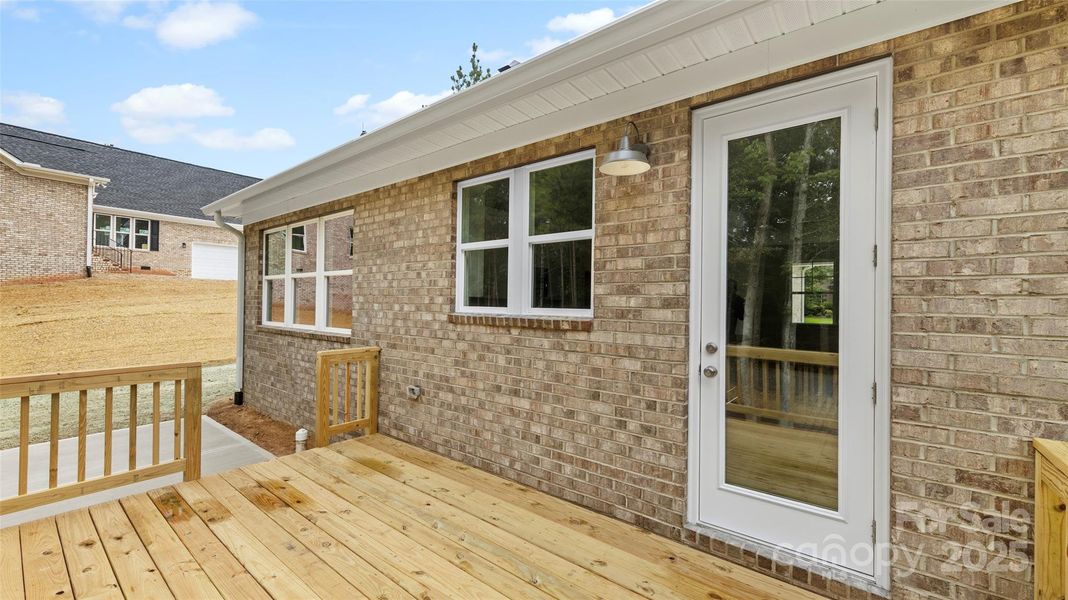 Front exterior of a new home in , Lancaster, SC, highlighting curb appeal (Image 22).