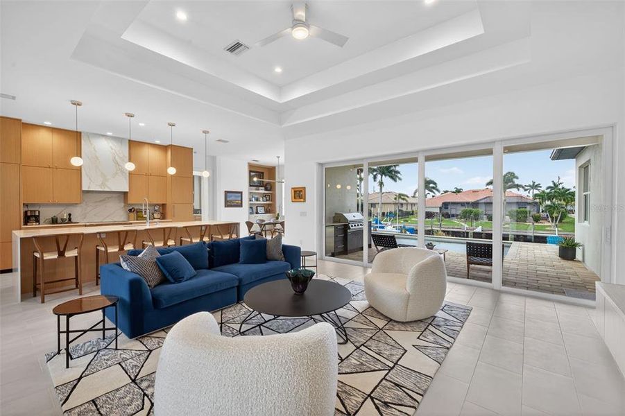 Furnished interior view inside a new home in , Punta Gorda (Image 7). Furnished interior view inside a new home in , Punta Gorda (Image 7).