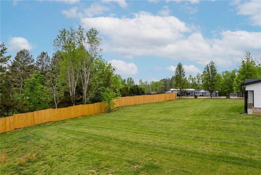 Exterior details and patio area of a home in , Pendergrass (Image 4).