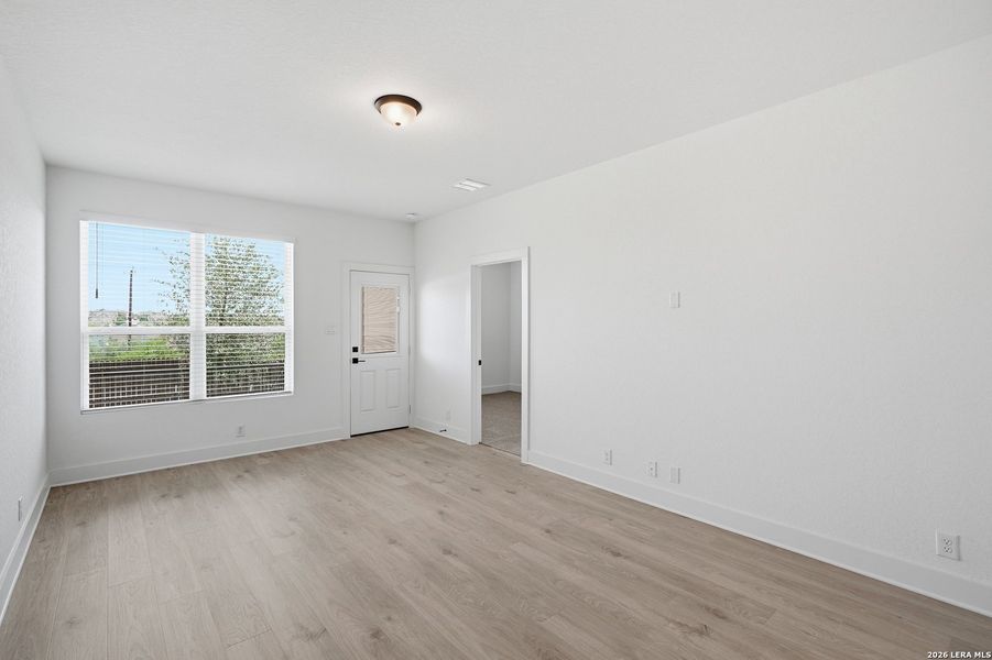 Spacious, unfurnished interior of a new home in Prominence Urban, San Antonio (Image 30). Spacious, unfurnished interior of a new home in Prominence Urban, San Antonio (Image 30).
