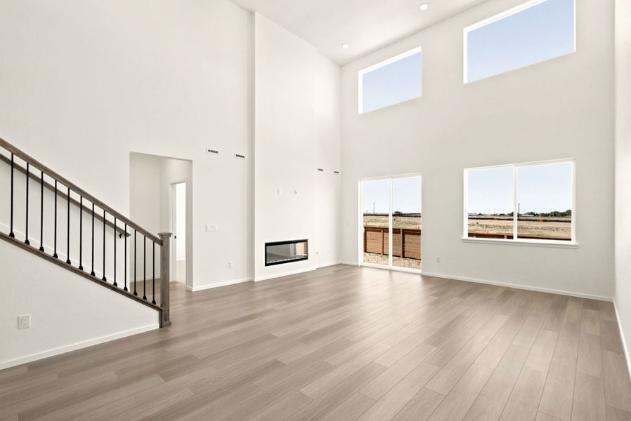 Spacious, unfurnished interior of a new home in Cordovan, Firestone (Image 31). Spacious, unfurnished interior of a new home in Cordovan, Firestone (Image 31).