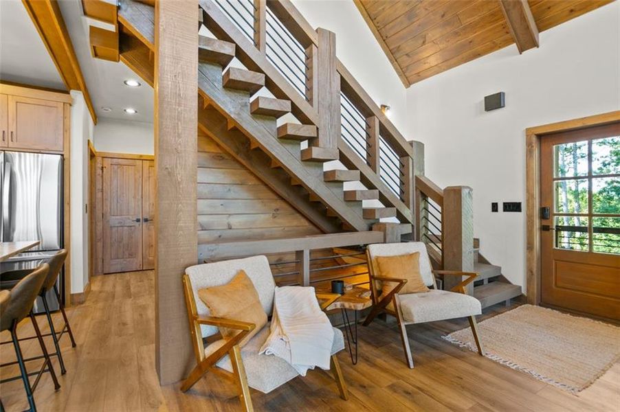 Furnished interior view inside a new home in , Talking Rock (Image 33).