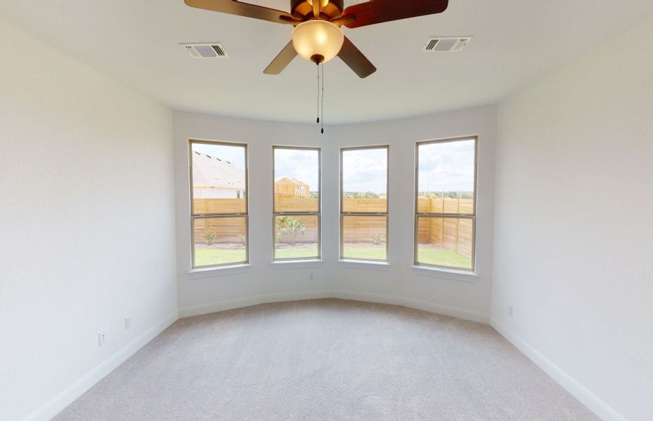 Owner's Suite with Bay Windows