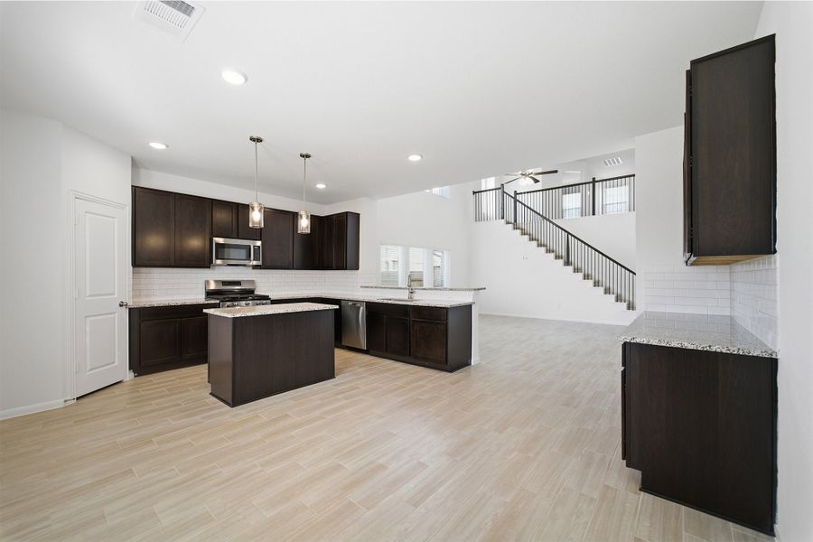 Furnished interior view inside a new home in Briarwood, Elgin (Image 7).