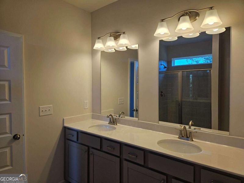 Furnished interior view inside a new home in Maddox Station, Eatonton (Image 11).