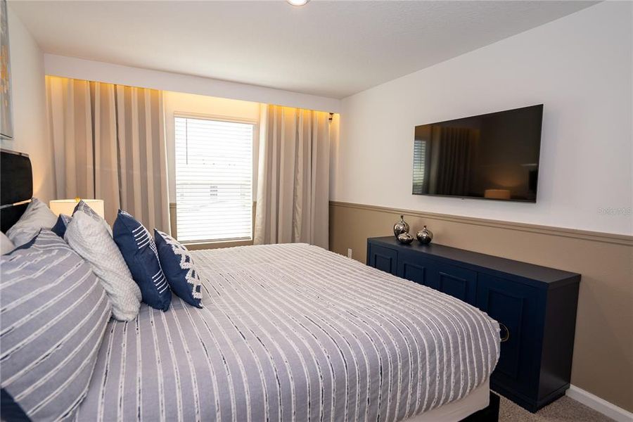 Furnished interior view inside a new home in Solara Resort, Kissimmee (Image 36).