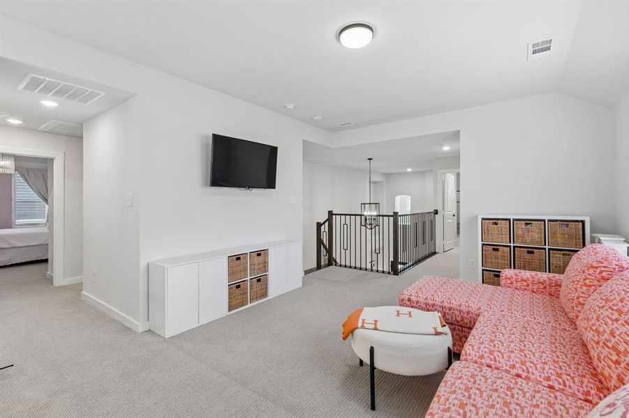 Upstairs living room