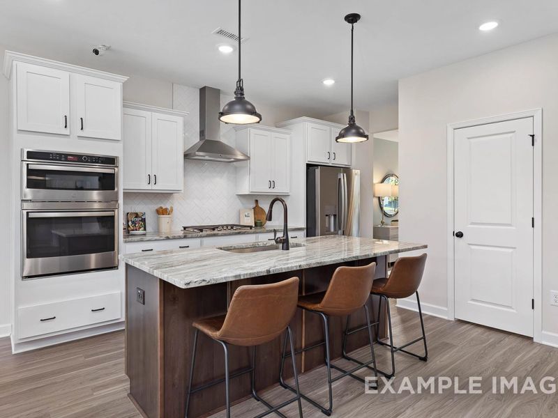 Representative furnished interior of a home built from the The Willow B by Davidson Homes LLC in Retreat at North Main, Lillington (Image 7).