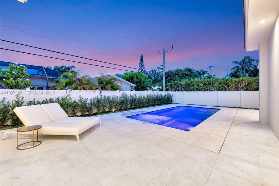 Exterior details and patio area of a home in , Fort Lauderdale (Image 30).