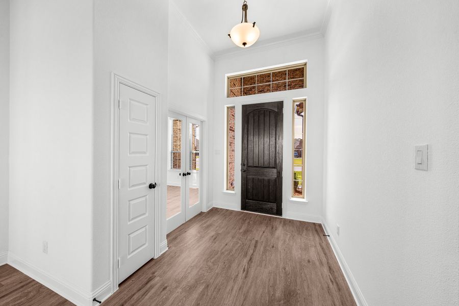 Spacious, unfurnished interior of a new home in Creekview Farms, Greenville (Image 29). Spacious, unfurnished interior of a new home in Creekview Farms, Greenville (Image 29).