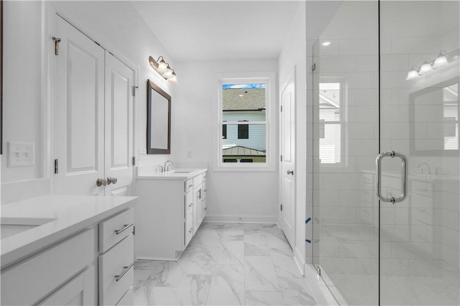 Furnished interior view inside a new home in Millcroft Townhomes, Buford (Image 4). Furnished interior view inside a new home in Millcroft Townhomes, Buford (Image 4).