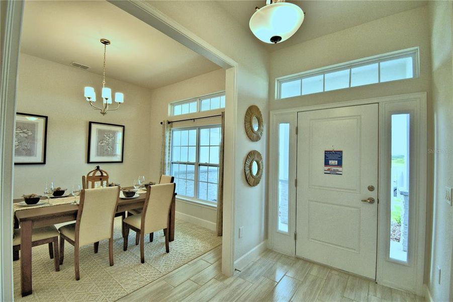 Furnished interior view inside a new home in Cadence Crossing, Auburndale (Image 26).
