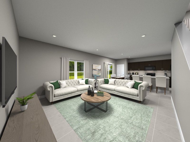 Combined Living Area