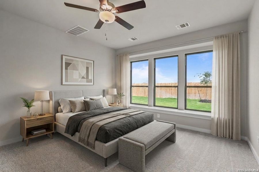 Furnished interior view inside a new home in Nopal Valley, San Antonio (Image 15). Furnished interior view inside a new home in Nopal Valley, San Antonio (Image 15).