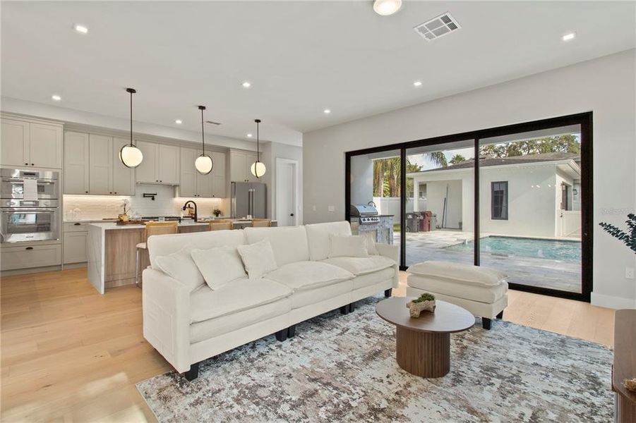 Furnished interior view inside a new home in College Park, Orlando (Image 6). Furnished interior view inside a new home in College Park, Orlando (Image 6).