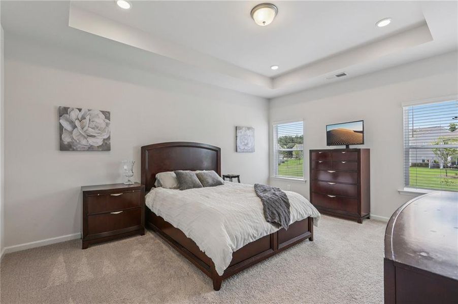 Furnished interior view inside a new home in Ellison Square, Sugar Hill (Image 33).