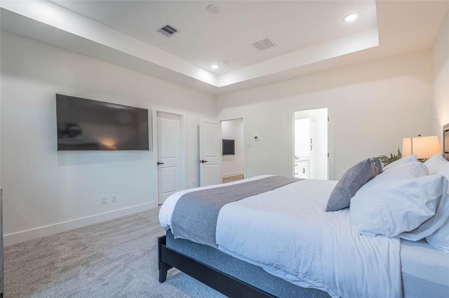 Furnished interior view inside a new home in , Houston (Image 33). Furnished interior view inside a new home in , Houston (Image 33).