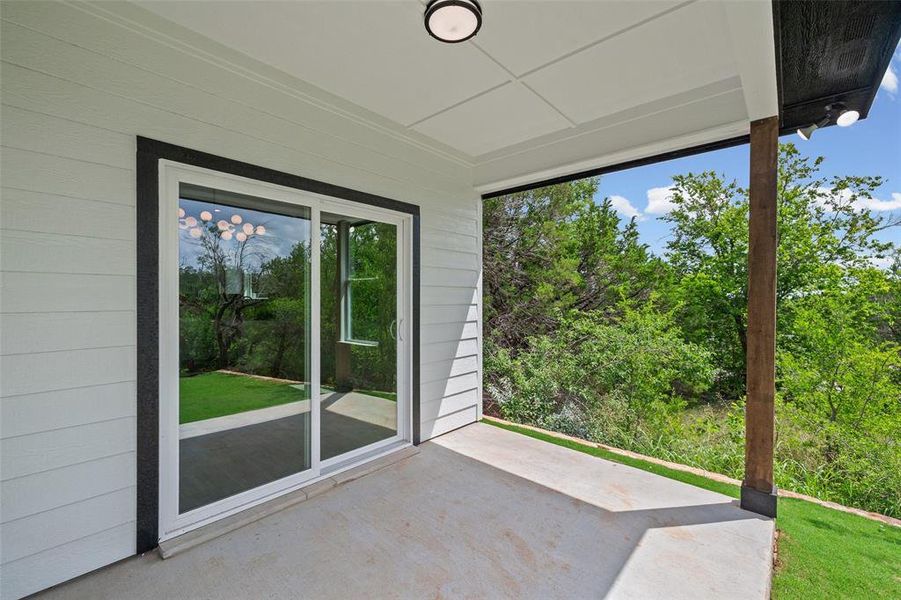 Exterior details and patio area of a home in , Granbury (Image 3). Exterior details and patio area of a home in , Granbury (Image 3).