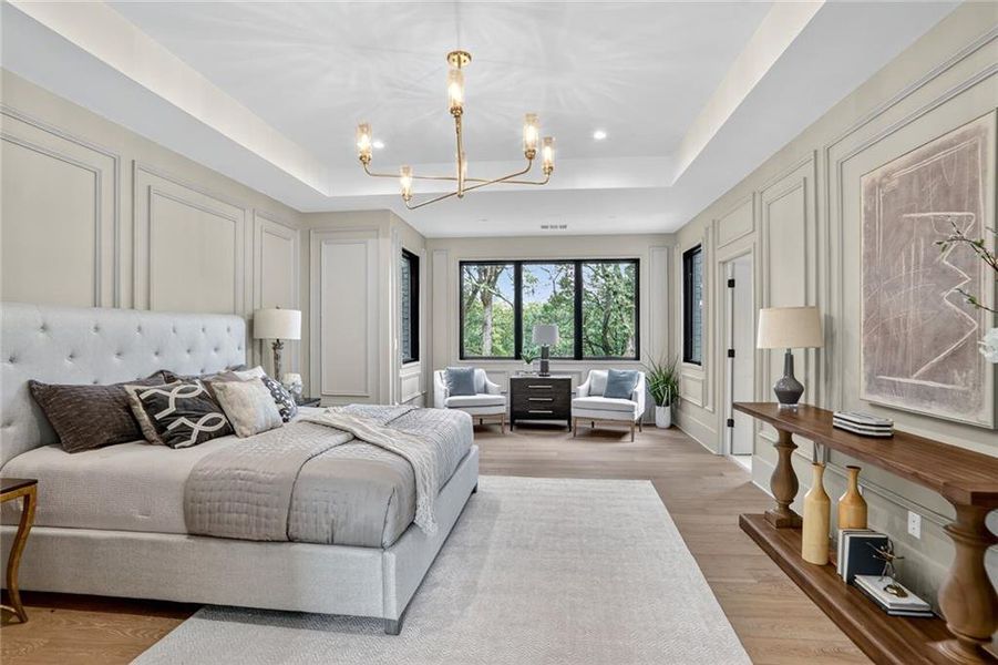 Furnished interior view inside a new home in , Brookhaven (Image 10).