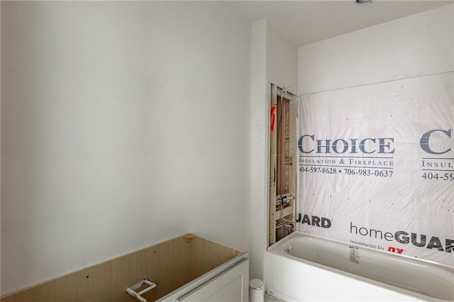 In-progress construction of a new home in , Buford, GA (Image 7).
