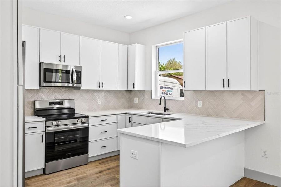 Furnished interior view inside a new home in , St. Petersburg (Image 6).