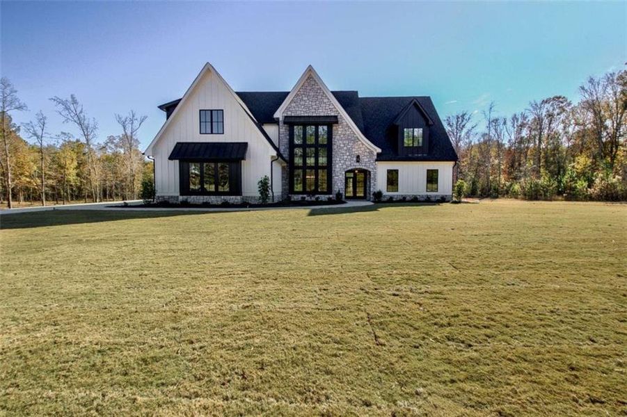 Front exterior of a new home in , Brooks, GA, highlighting curb appeal (Image 26).